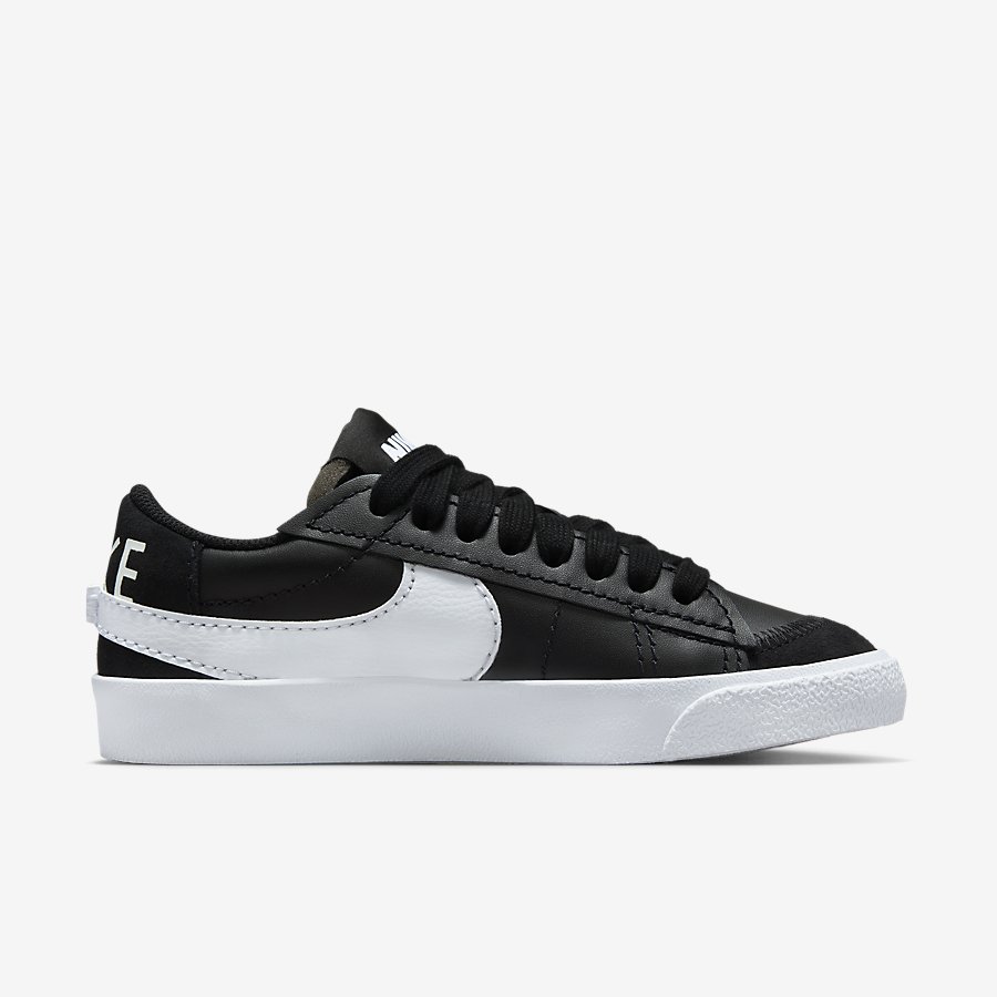 Giày Nike Blazer Low '77 Jumbo Nữ Đen Trắng