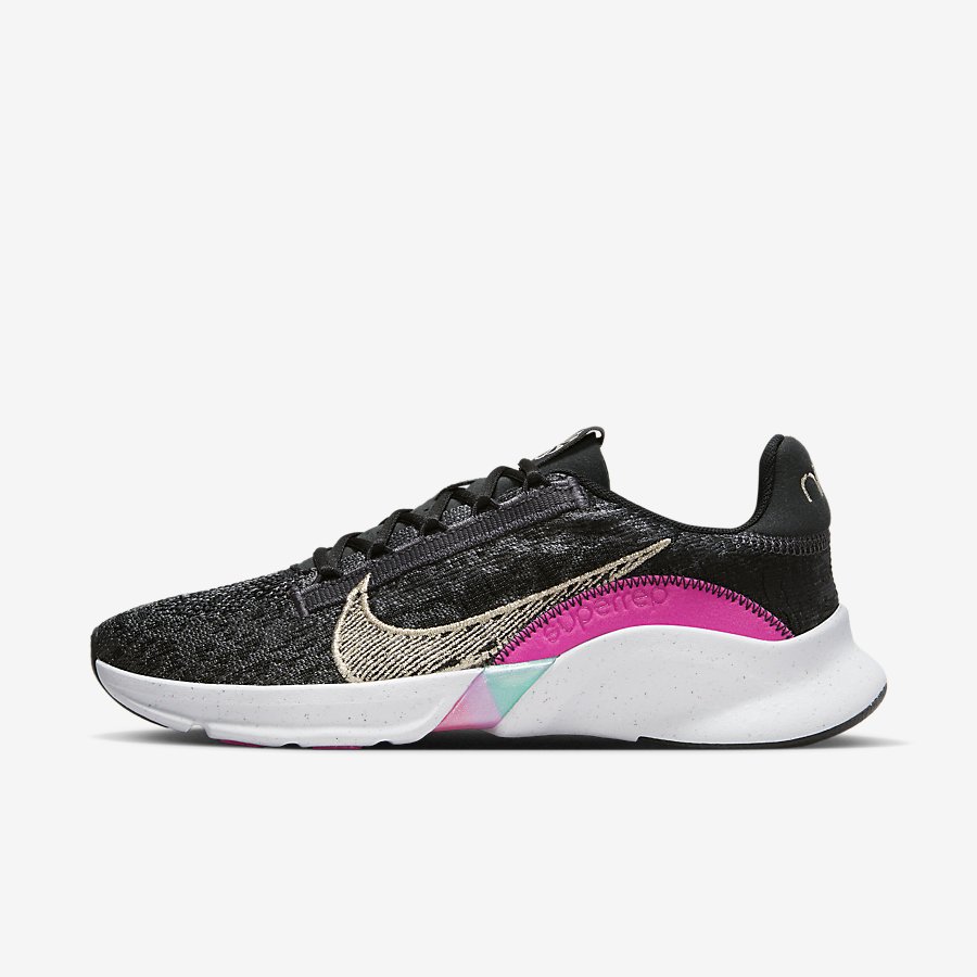 Giày Nike Superrep Go 3 Nn Prm Nữ Đen Hồng