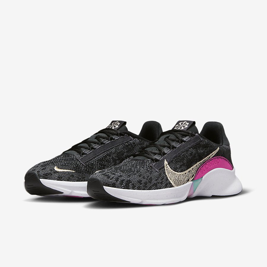 Giày Nike Superrep Go 3 Nn Prm Nữ Đen Hồng