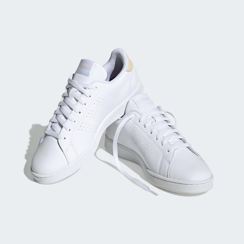 Giày Adidas Advantage Nam Trắng Hồng