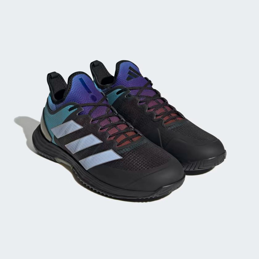 Giày Adidas Tennis Adizero Ubersonic 4 Nam Đen Xanh Nhám