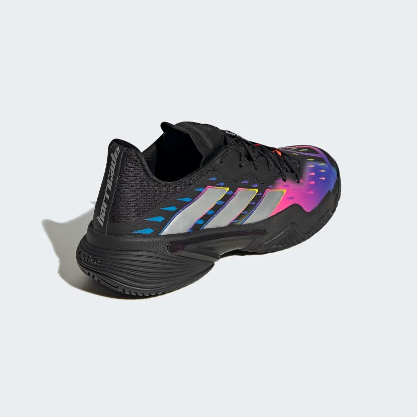 Giày Adidas Tennis Barricade Nam Đen Xám Hồng