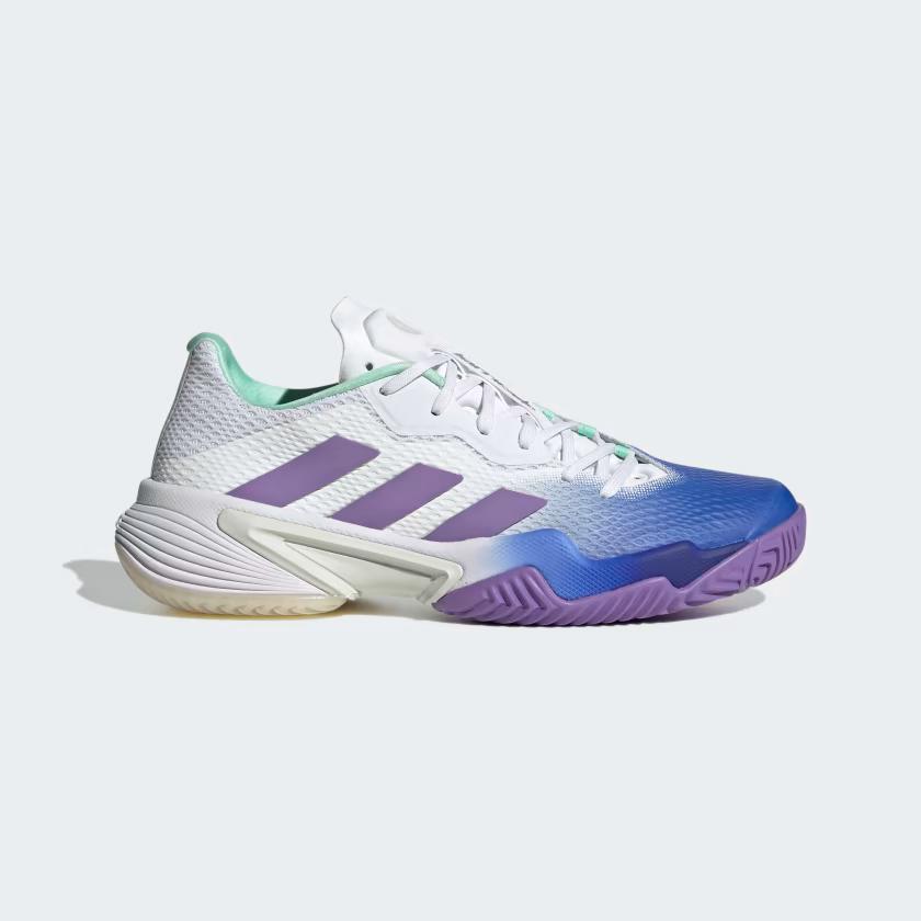 Giày Adidas Tennis Barricade Nữ Trắng Tím