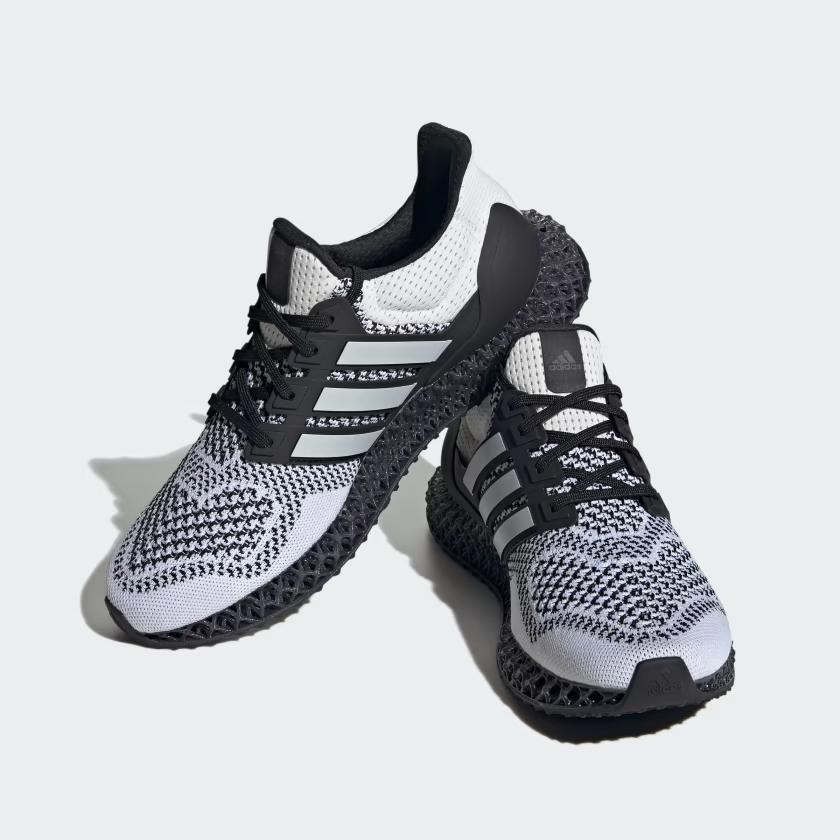 Giày Adidas Ultra 4D Nữ Đen Trắng