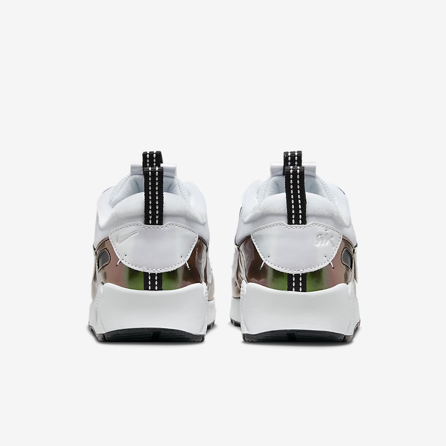 Giày Nike Air Max 90 Futura Se Nữ Trắng Xanh