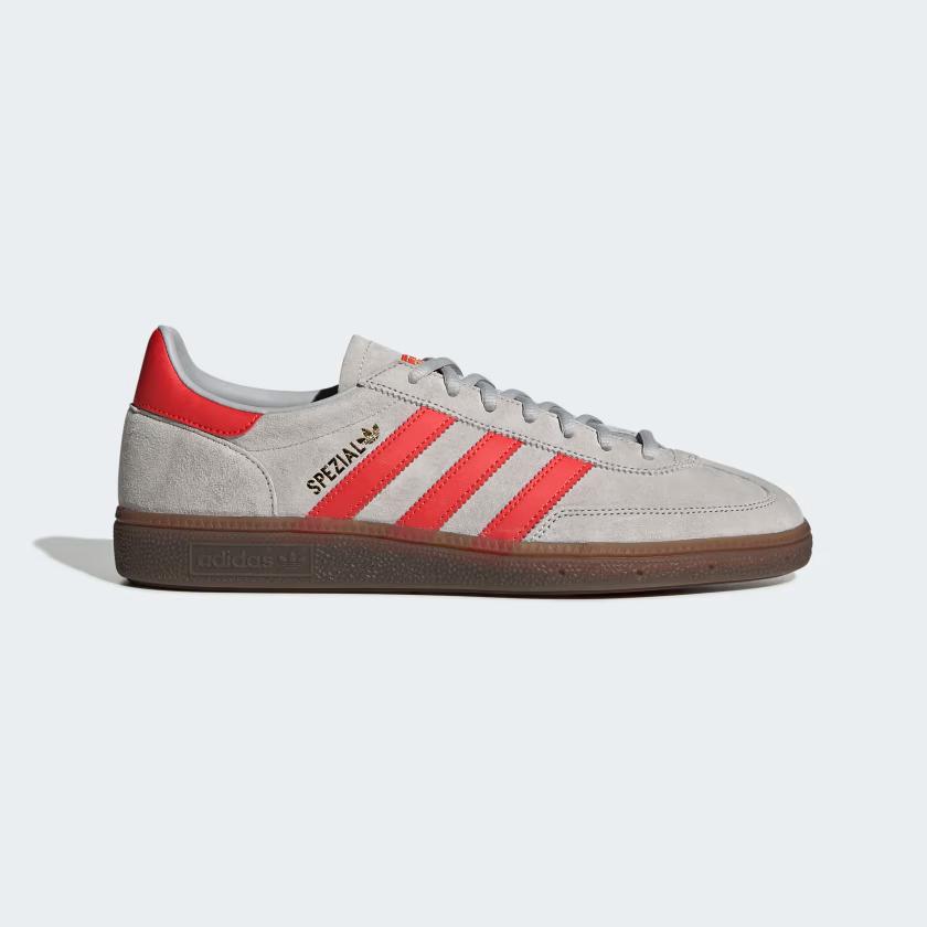 Giày Adidas Handball Spezial Nam Xám Đỏ