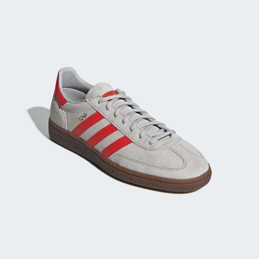 Giày Adidas Handball Spezial Nam Xám Đỏ