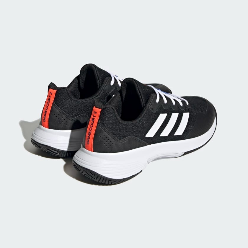 Giày Adidas Tennis Gamecourt 2.0 Nam Trắng Đen