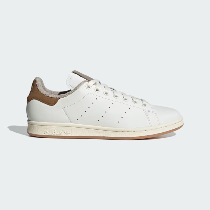 Giày Adidas Stan Smith Nam Trắng Nâu 