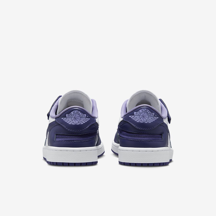 Giày Air Jordan 1 Low Flyease Nam Trắng Xanh