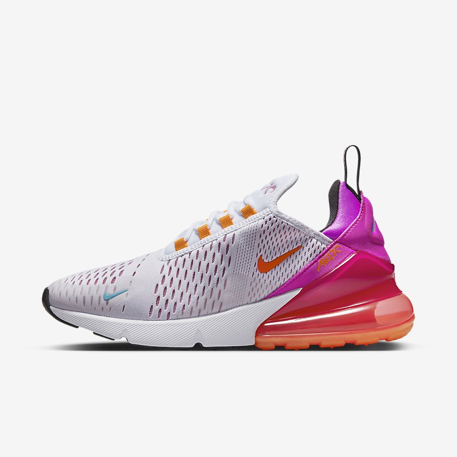 Giày Nike Air Max 270 Nữ Xám Hồng