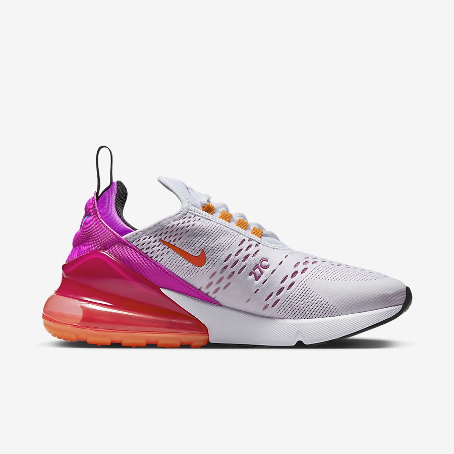 Giày Nike Air Max 270 Nữ Xám Hồng