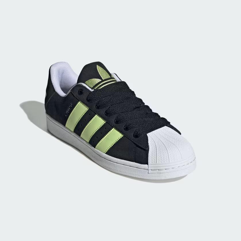 Giày Adidas Superstar Nam Đen Vàng