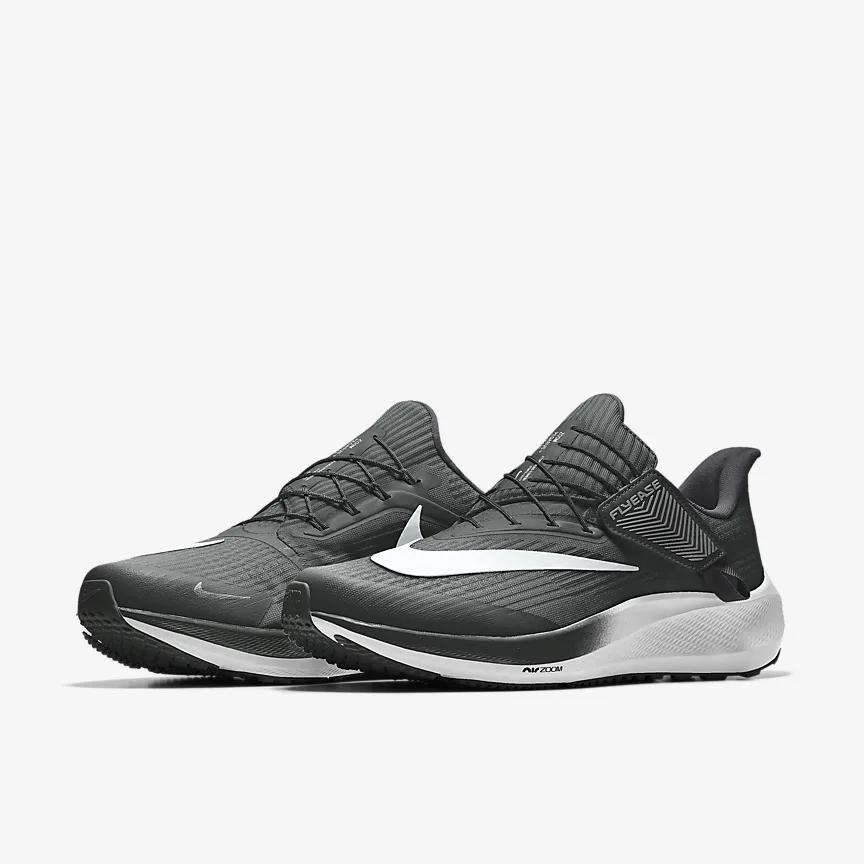 Giày Nike Pegasus FlyEase By You Nam Đen Trắng