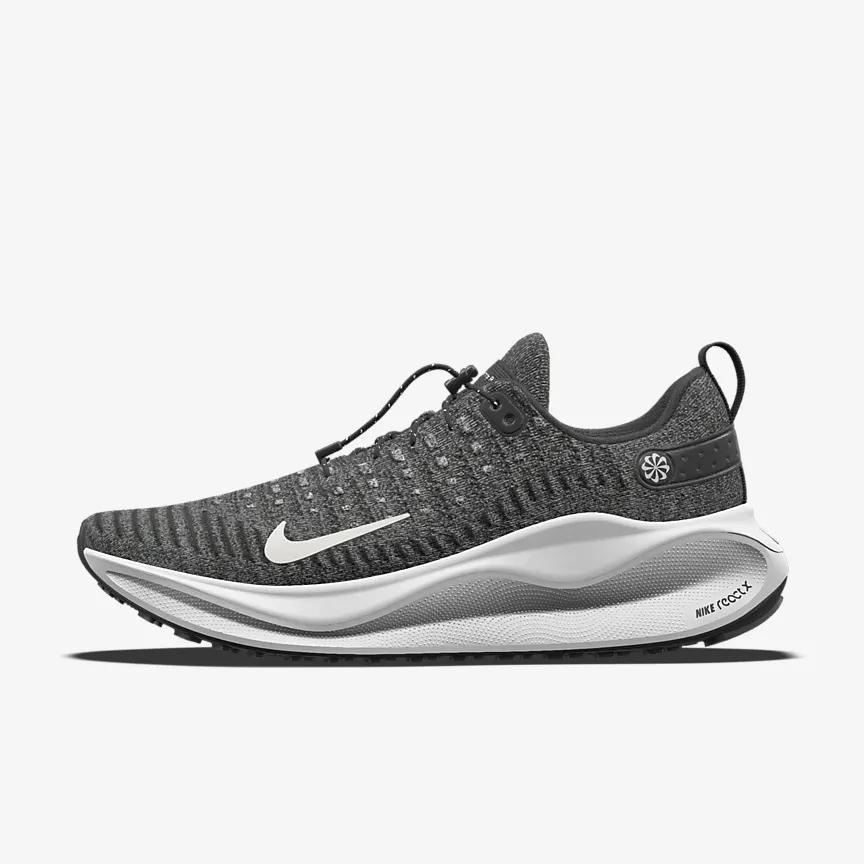 Giày Nike InfinityRN 4 By You Nữ Đen Trắng