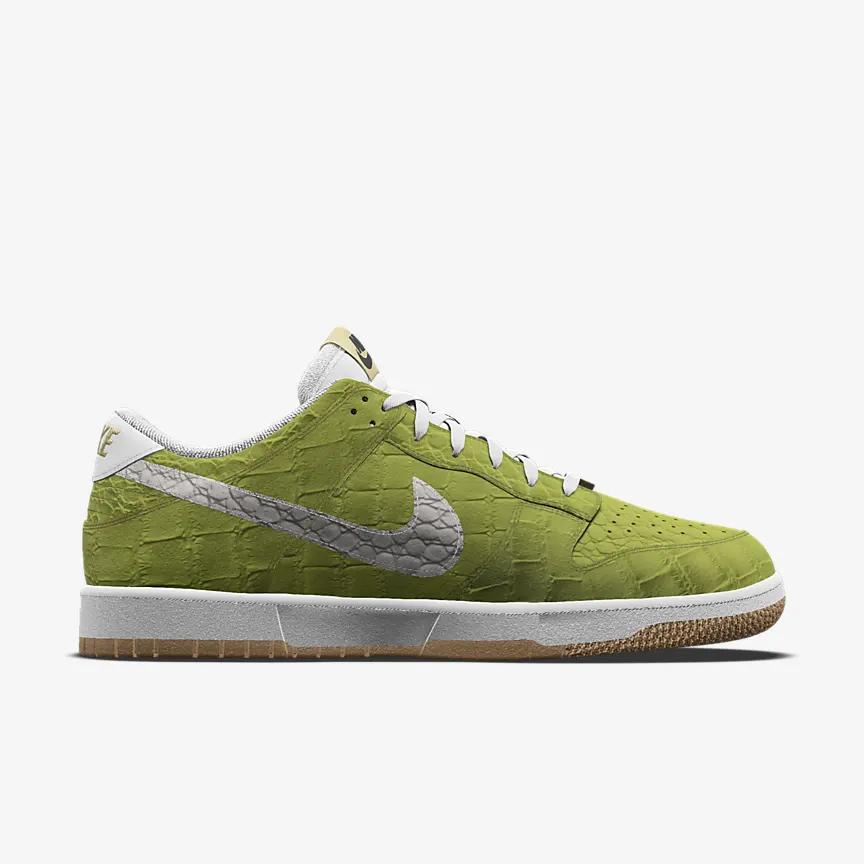 Giày Nike Dunk Low Unlocked By You Nam Xanh Cốm