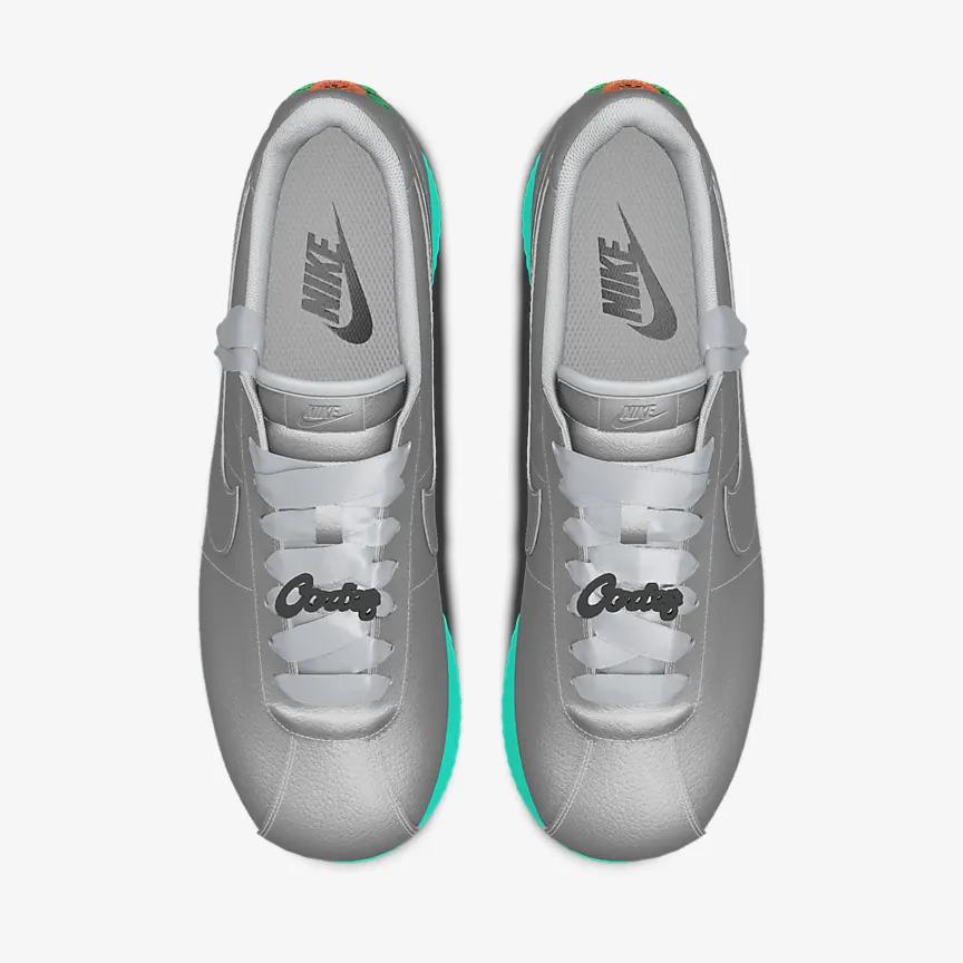 Giày Nike Cortez Platform Unlocked By You Nữ Xám