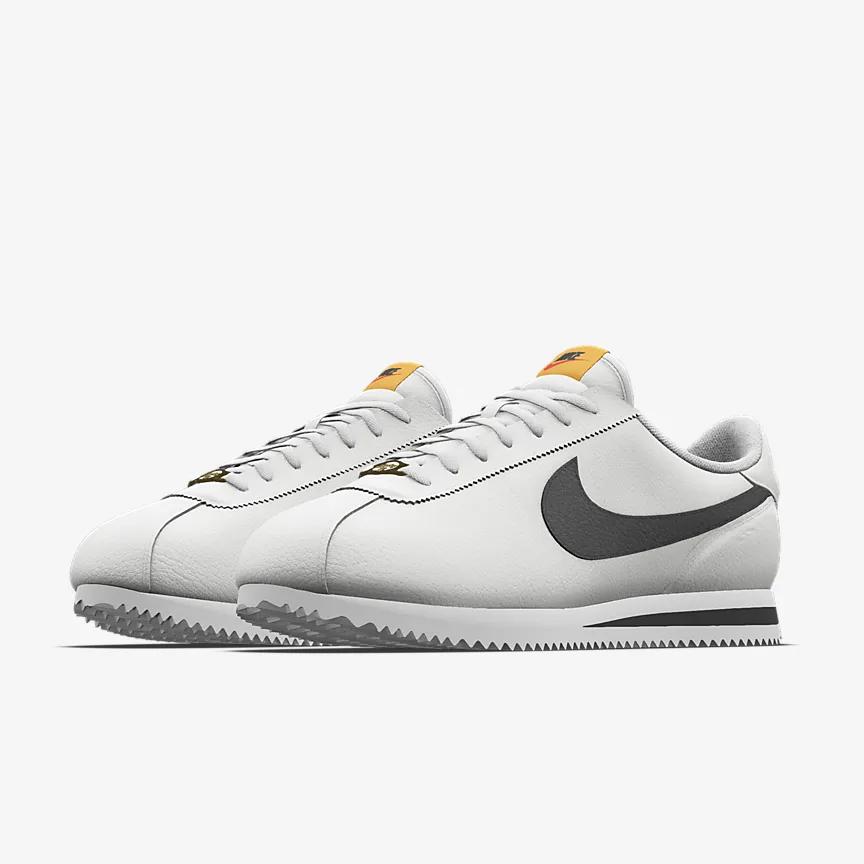 Giày Nike Cortez Unlocked By You Nam Trắng