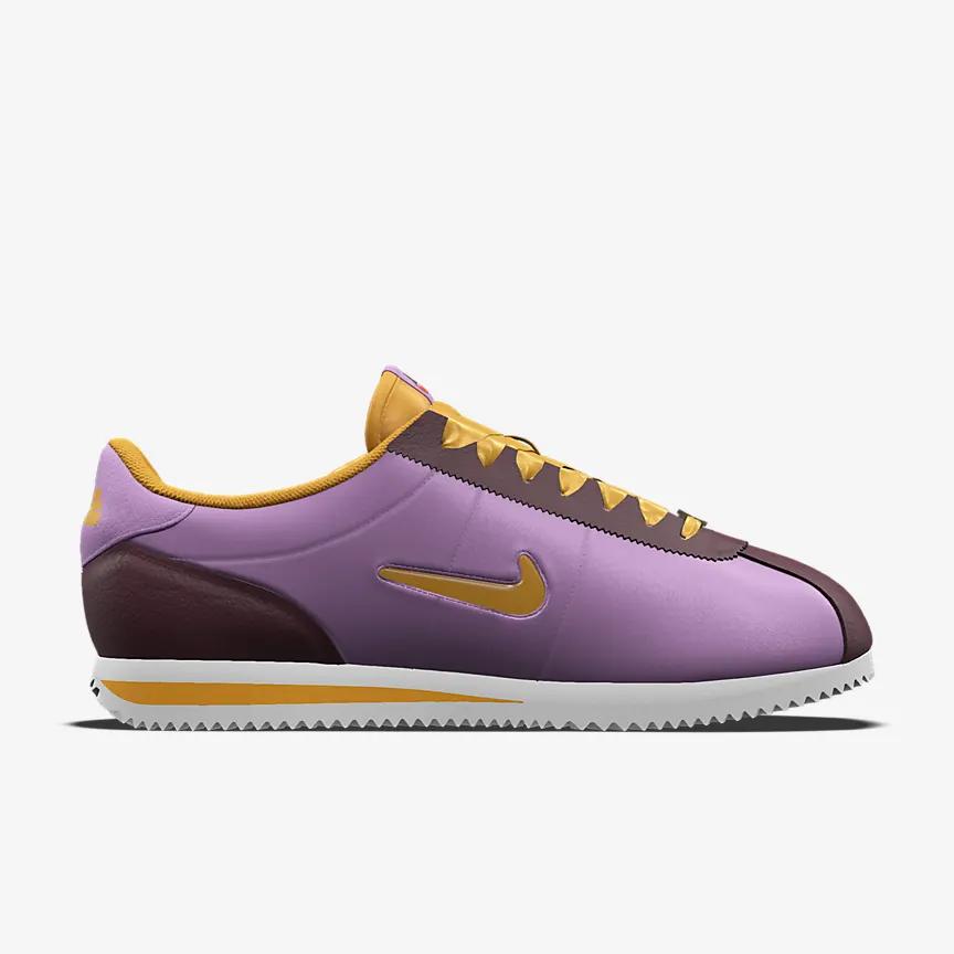 Giày Nike Cortez Unlocked By You Nam Tím