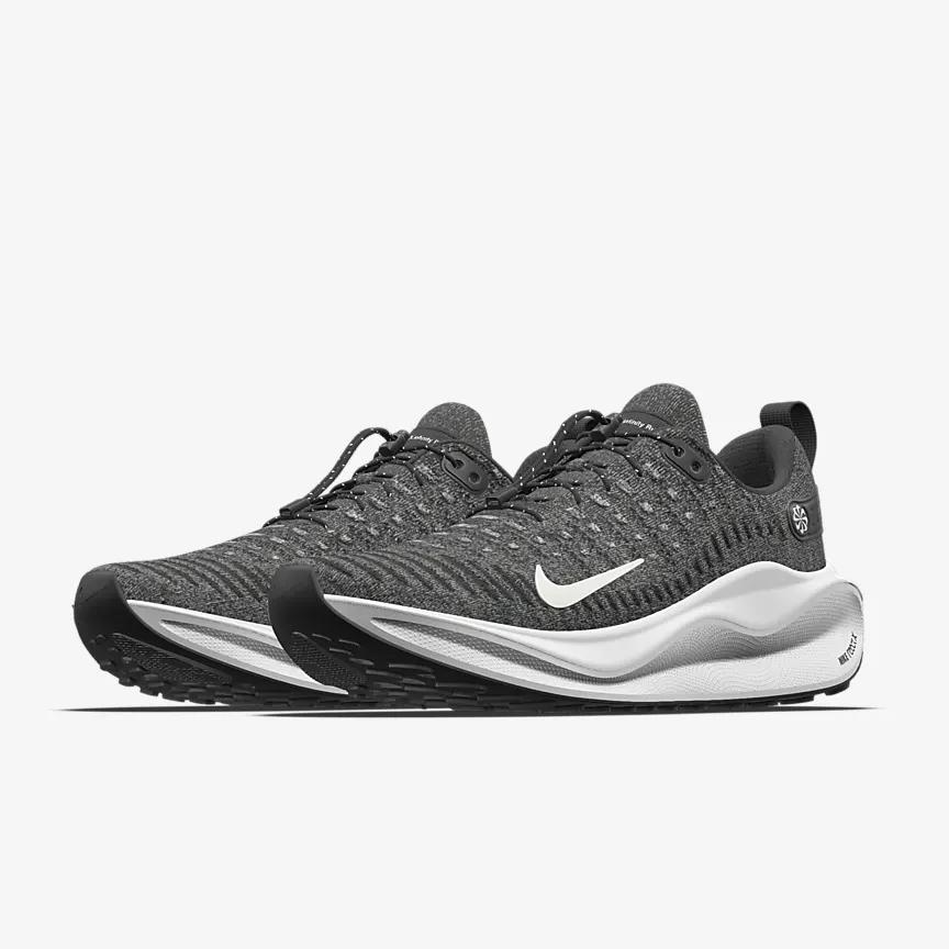 Giày Nike InfinityRN 4 By You Nữ Đen Trắng