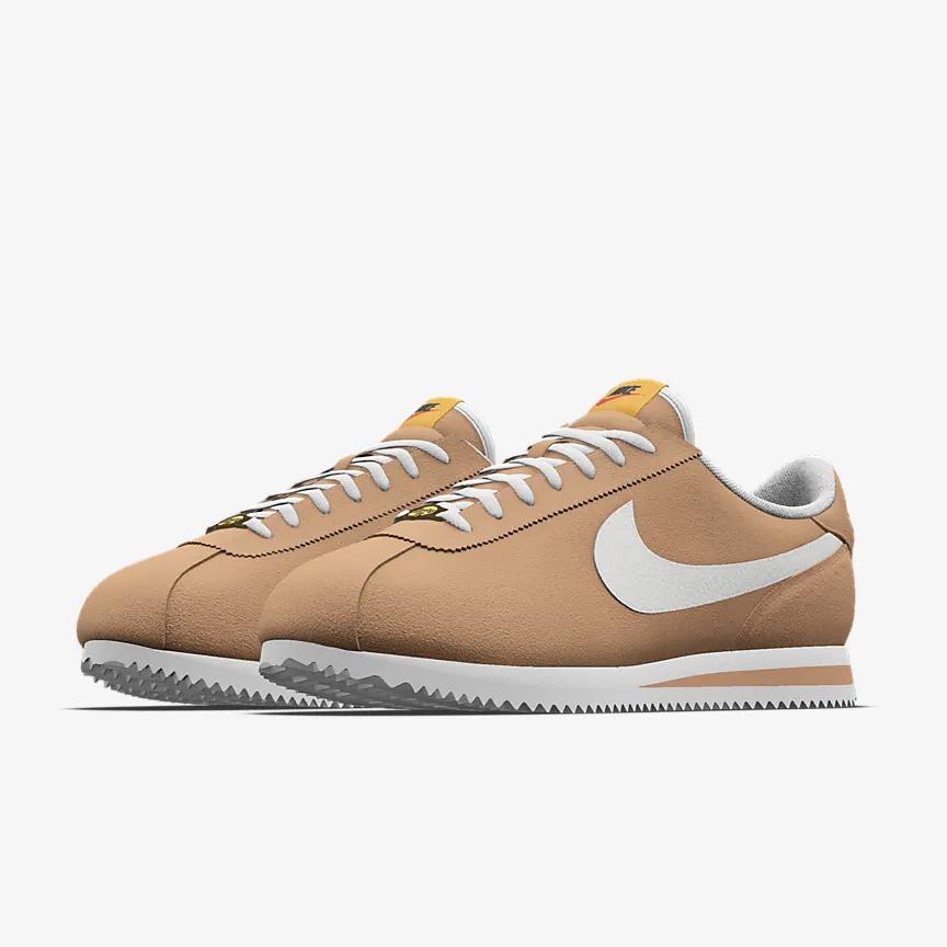 Giày Nike Cortez Unlocked By You Nam Vàng