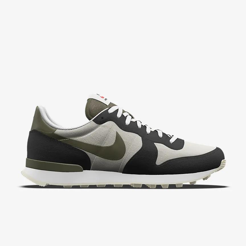 Giày Nike Internationalist By You Nam Trắng Đen