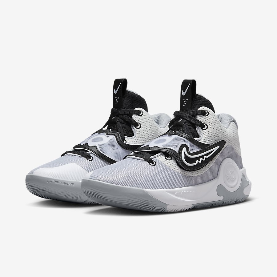 Giày Nike KD Trey 5 X EP Nam Trắng Đen