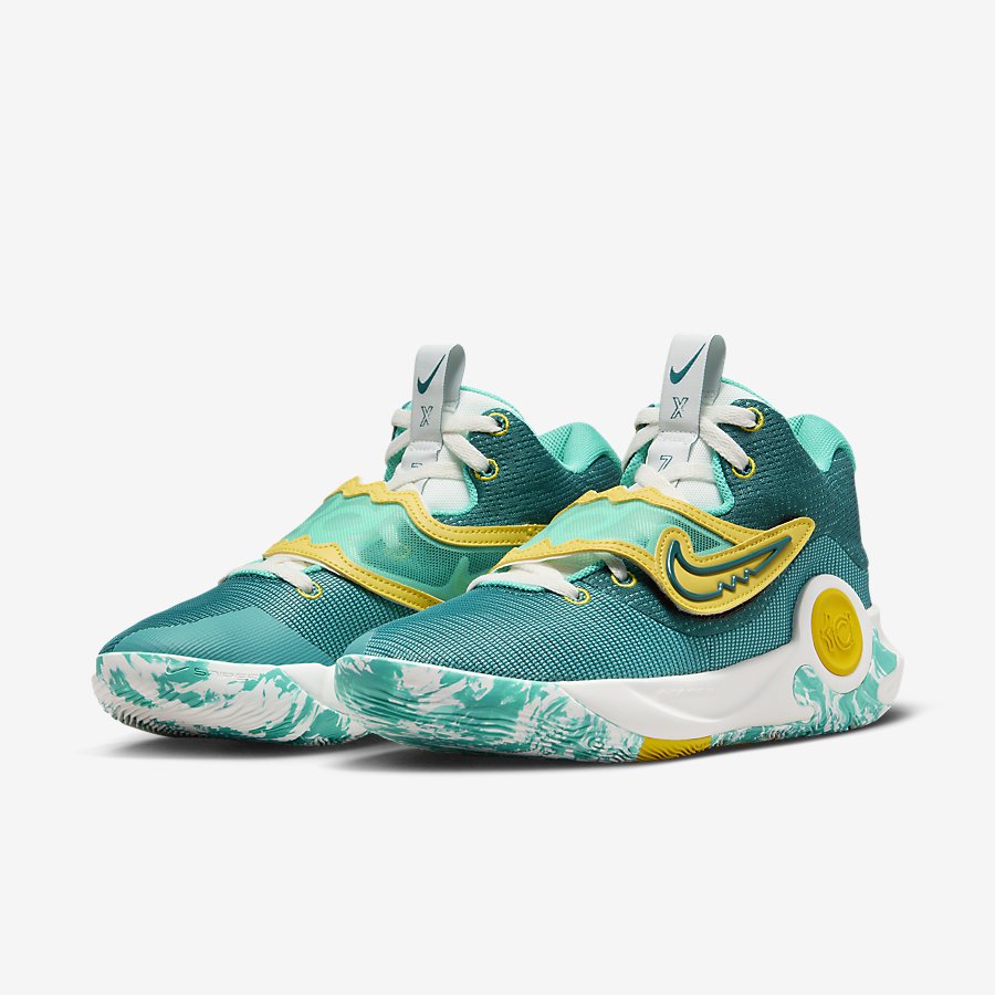 Giày Nike KD Trey 5 X EP Nam Xanh