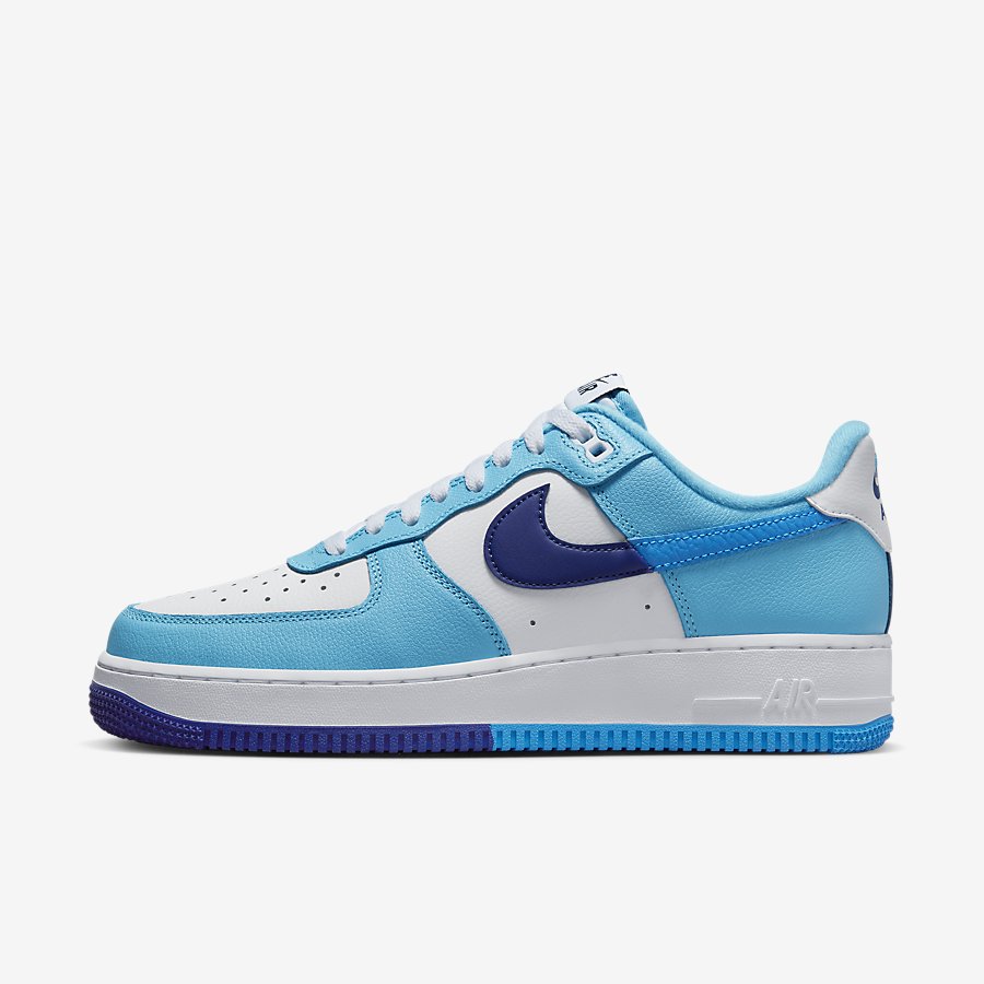 Giày Nike Air Force 1 '07 Lv8 Nam Trắng Xanh