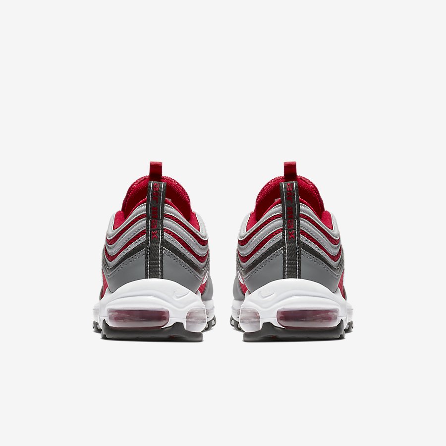 Giày Nike Air Max 97 Nam Xám Đỏ