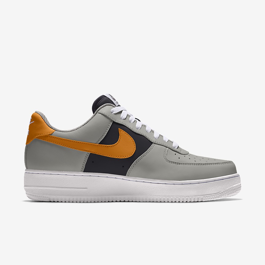 Giày Nike Air Force 1 Low By You Xám Cam