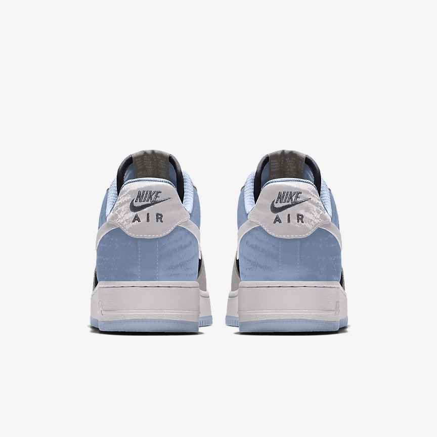 Giày Nike Air Force 1 Low By You Xám Xanh