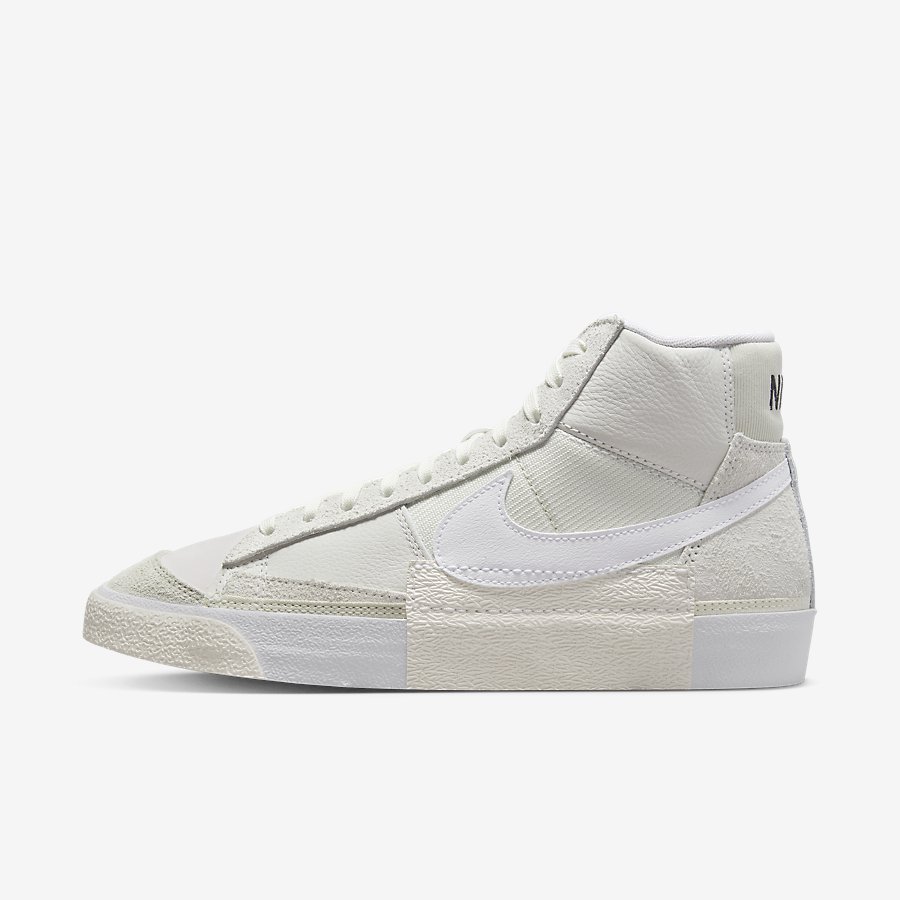 Giày Nike Blazer Mid Pro Club Nam Trắng