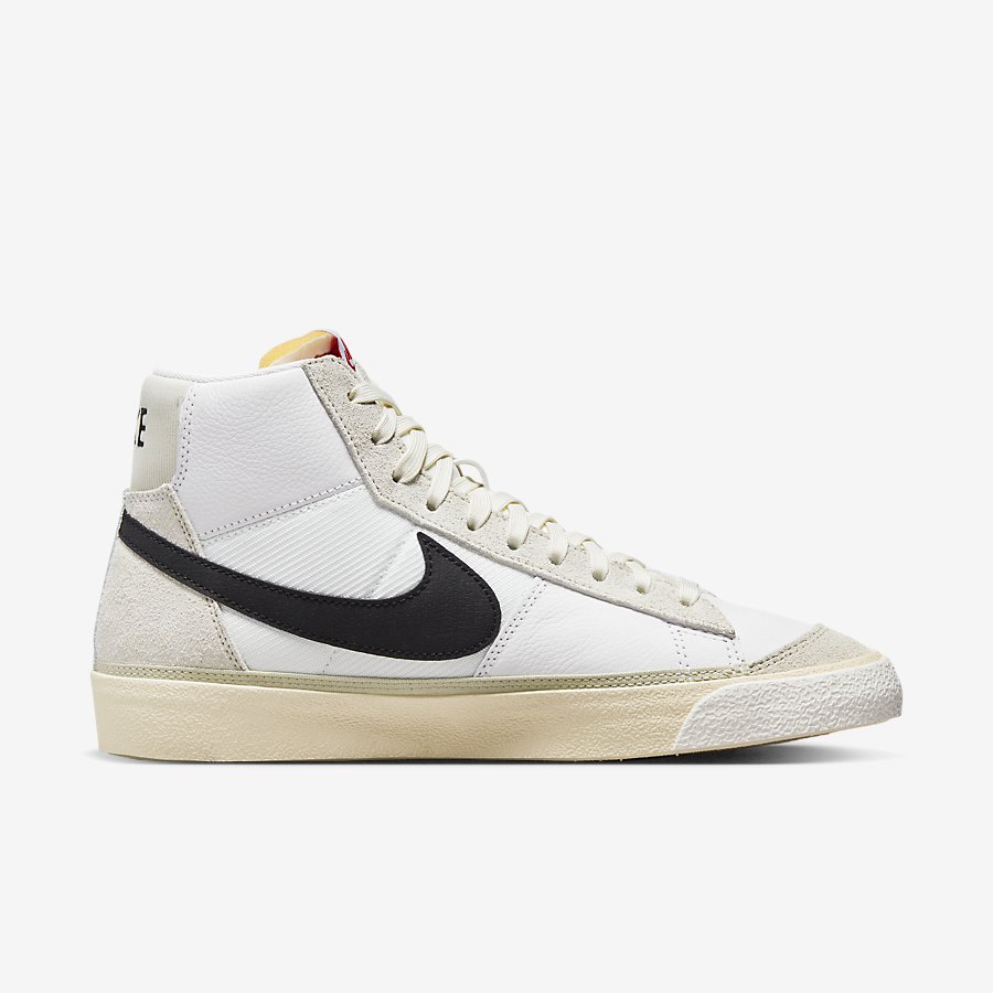 Giày Nike Blazer Mid Pro Club Nam Trắng Đen