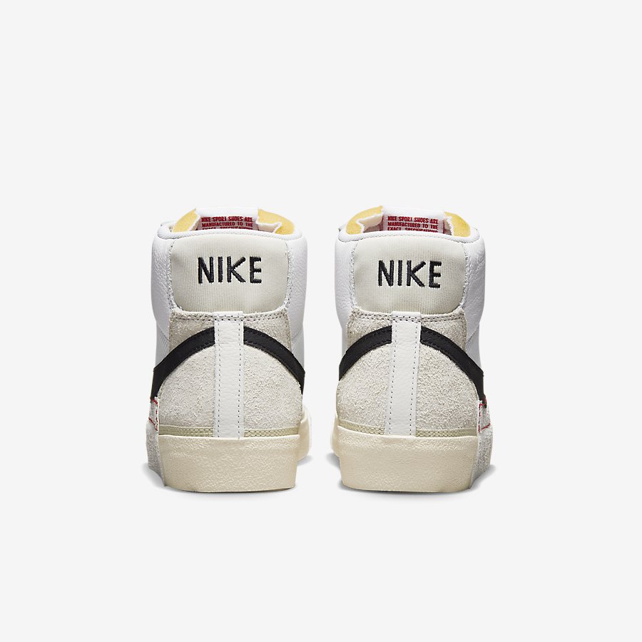 Giày Nike Blazer Mid Pro Club Nam Trắng Đen