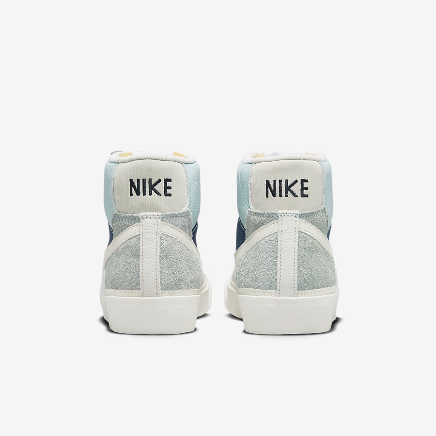 Giày Nike Blazer Mid Pro Club Nam Xám Xanh