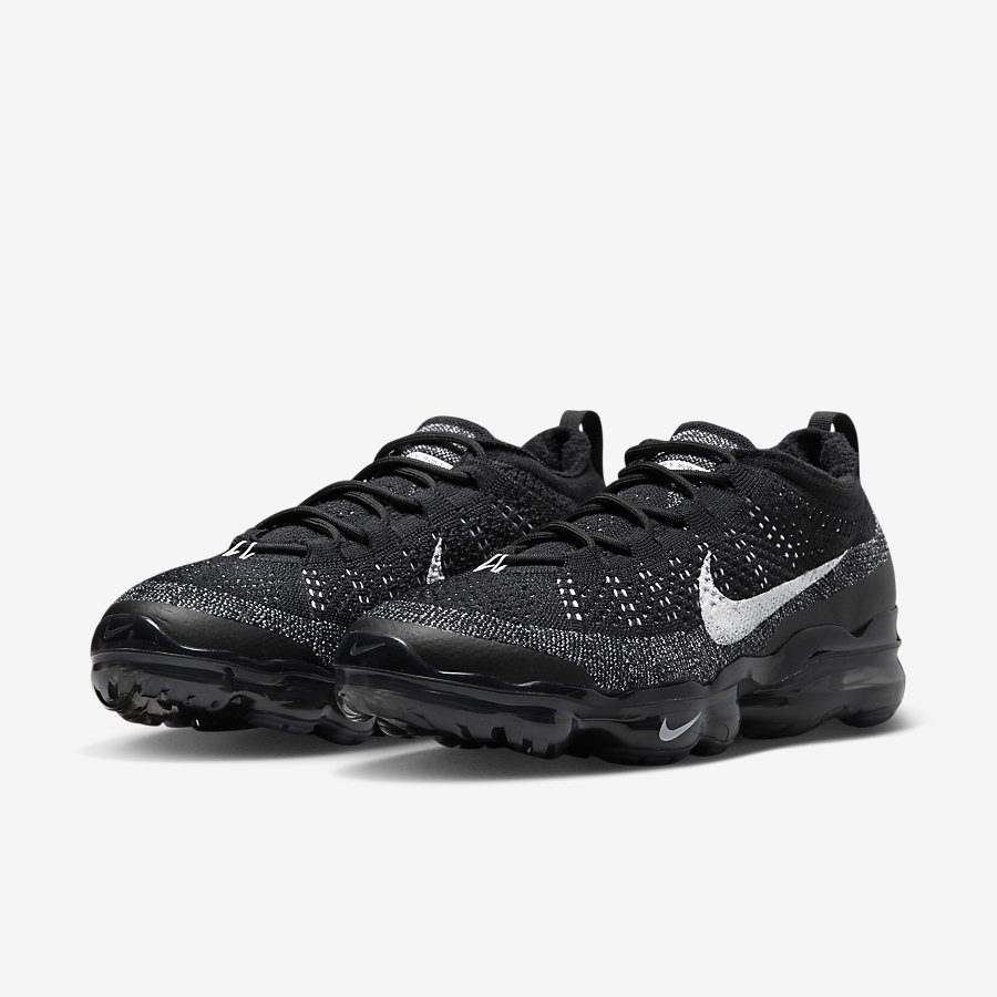 Giày Nike Air VaporMax 2023 Flyknit Nam Đen Trắng