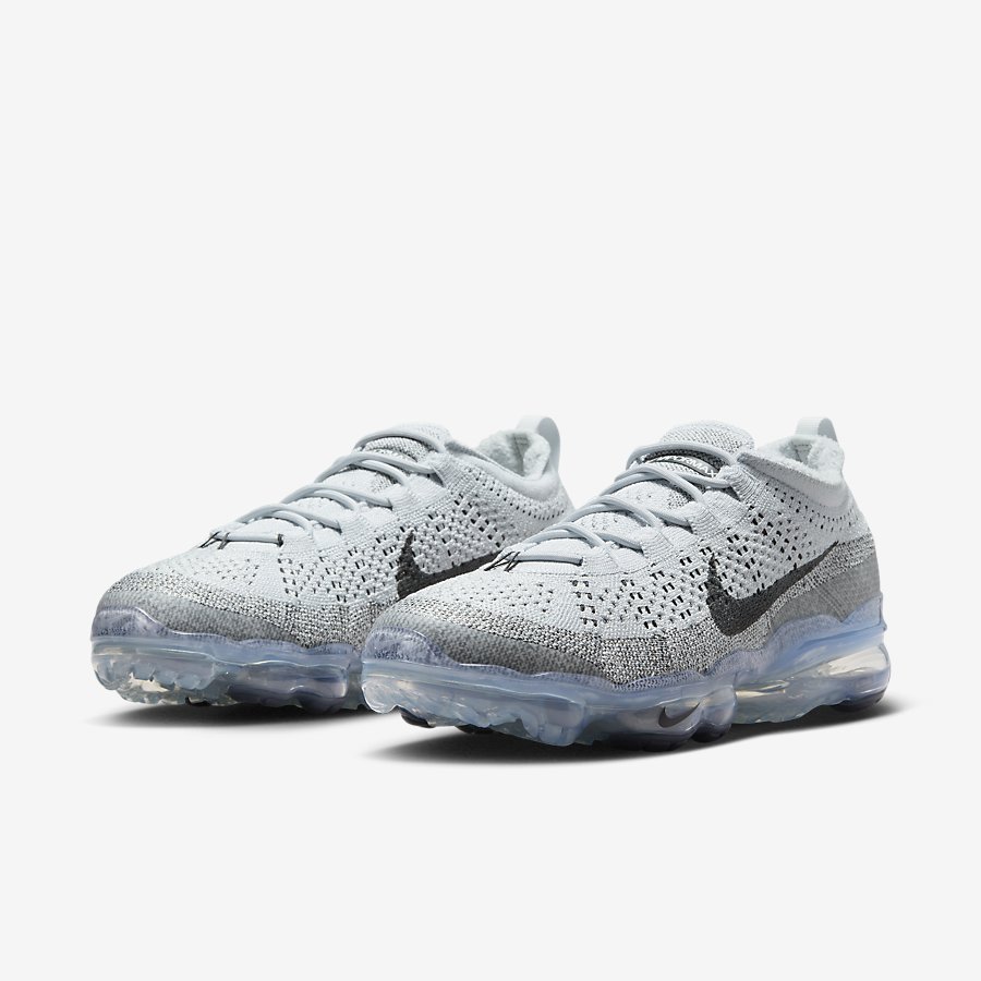 Giày Nike Air VaporMax 2023 Flyknit Nam Xanh Trắng