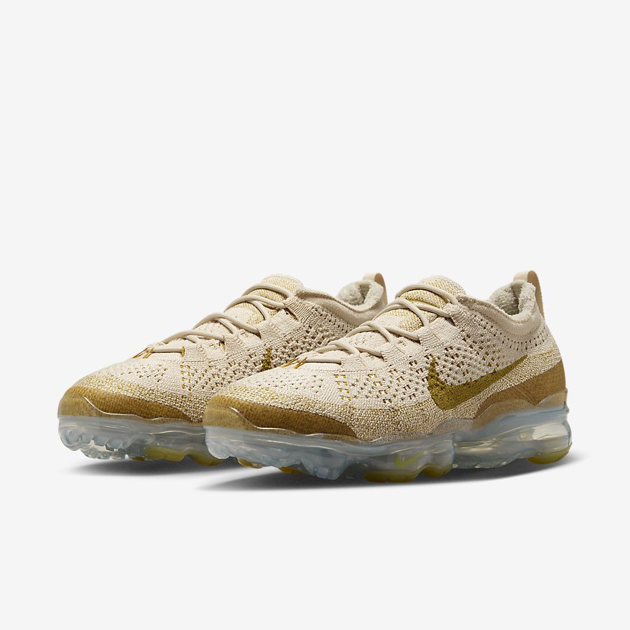 Giày Nike Air VaporMax 2023 Flyknit Nam Vàng Cam