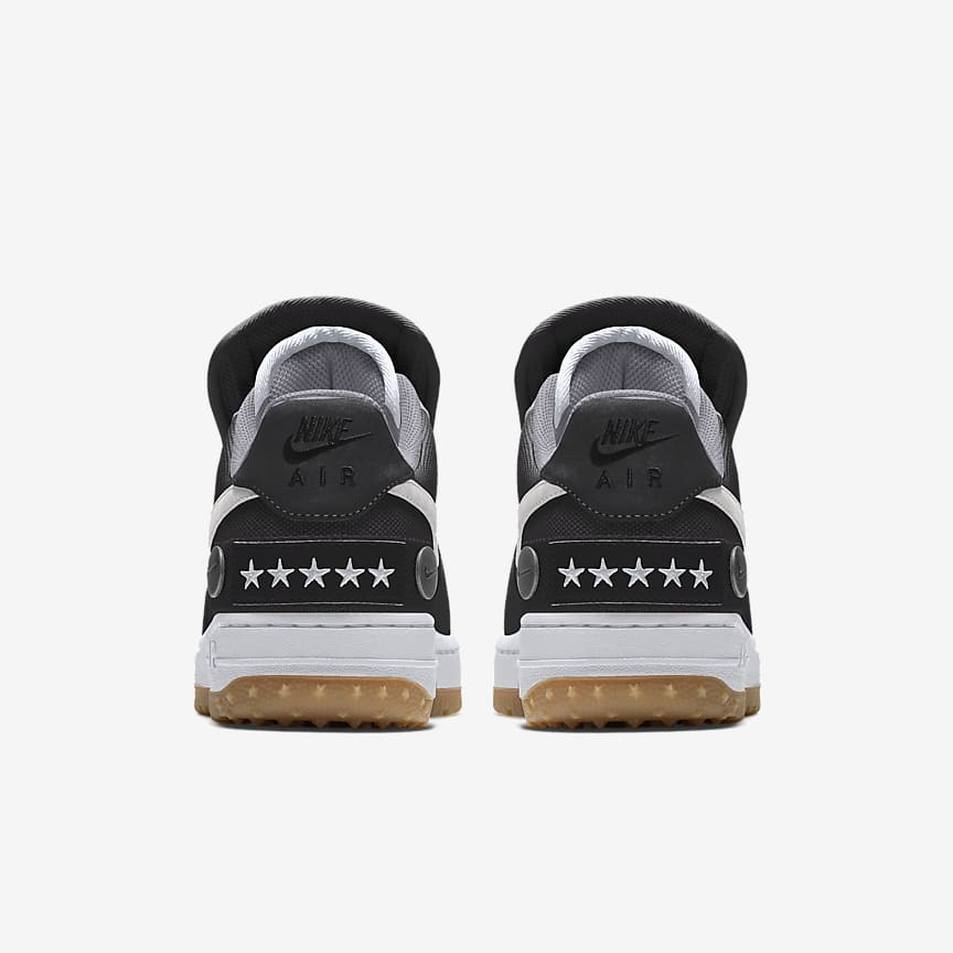 Giày Nike Air Force 1 Low Unlocked By You Nam Đen Trắng