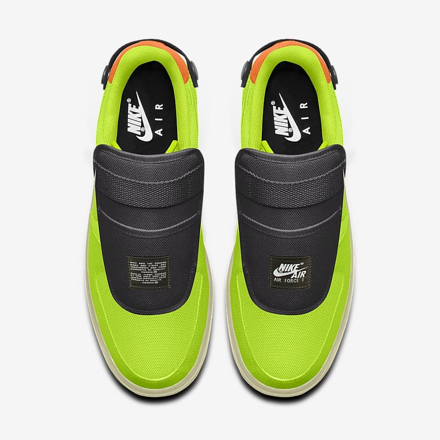 Giày Nike Air Force 1 Low Unlocked By You Xanh Neon