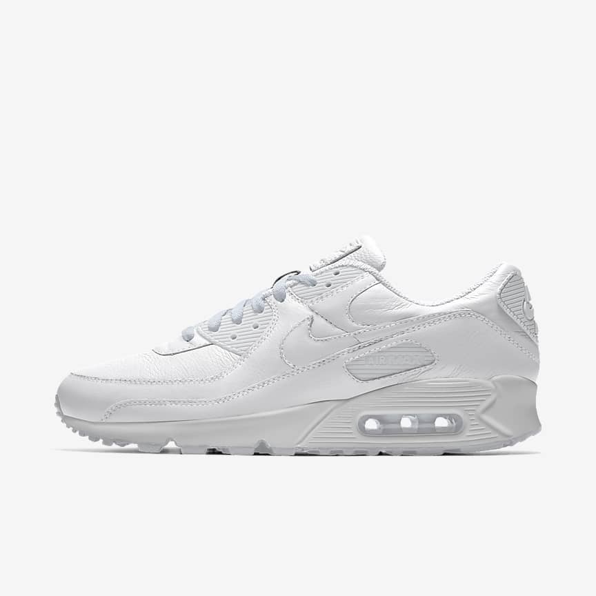 Giày Nike Air Max 90 By You Nam Trắng