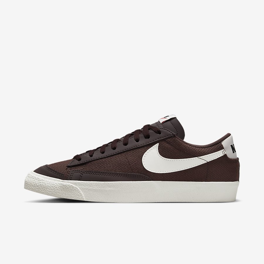 Giày Nike Blazer Low '77 Premium Nam Nâu