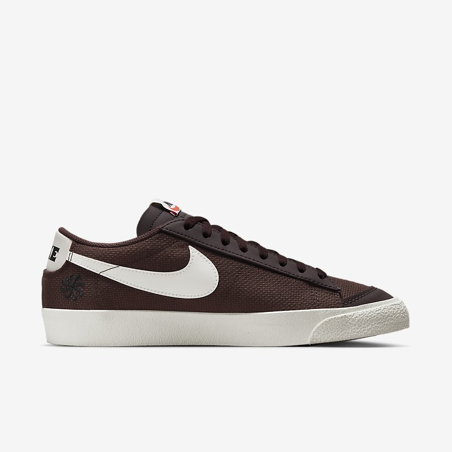 Giày Nike Blazer Low '77 Premium Nam Nâu