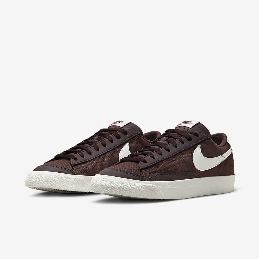 Giày Nike Blazer Low '77 Premium Nam Nâu