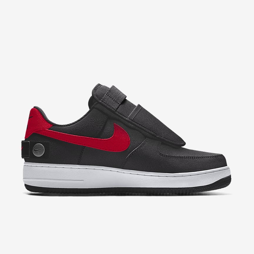 Giày Nike Air Force 1 Low Unlocked By You Nam Đen Đỏ