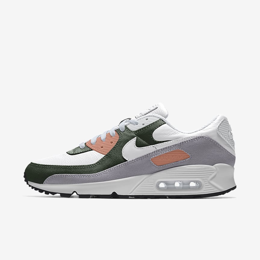 Giày Nike Air Max 90 By You Nam Đen Tím