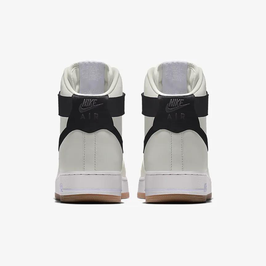 Giày Nike Air Force 1 High By You Nam Trắng Nâu