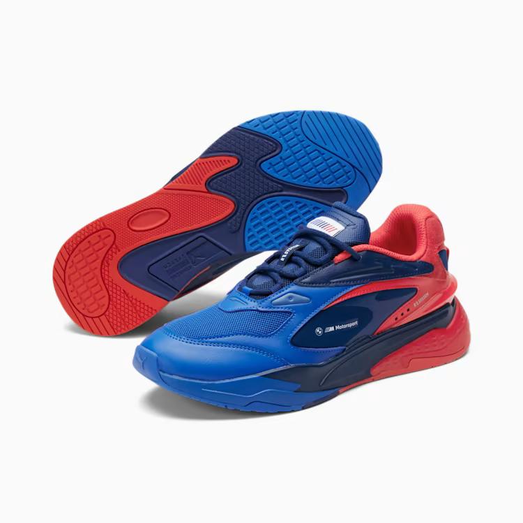 Giày Puma Bmw M Motorsport Rs-Fast Sneakers Nam Xanh Đỏ