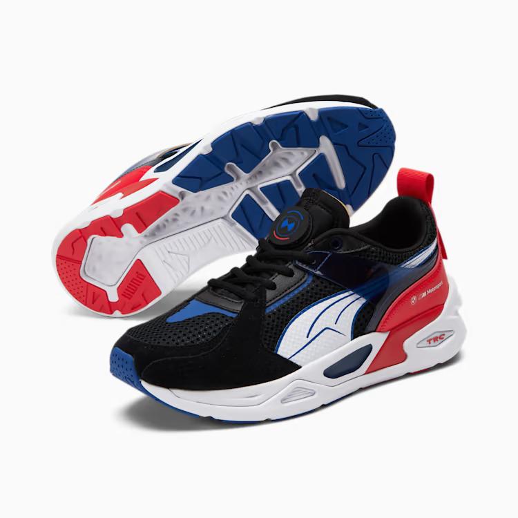 Giày Puma Bmw M Motorsport Trc Blaze Assembly Motorsport Sneakers Nam Đen Xanh Đỏ